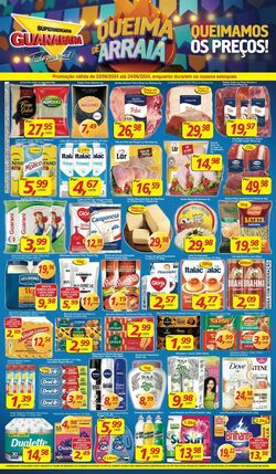 Folheto Supermercados Guanabara 22.06.2024 - 23.06.2024