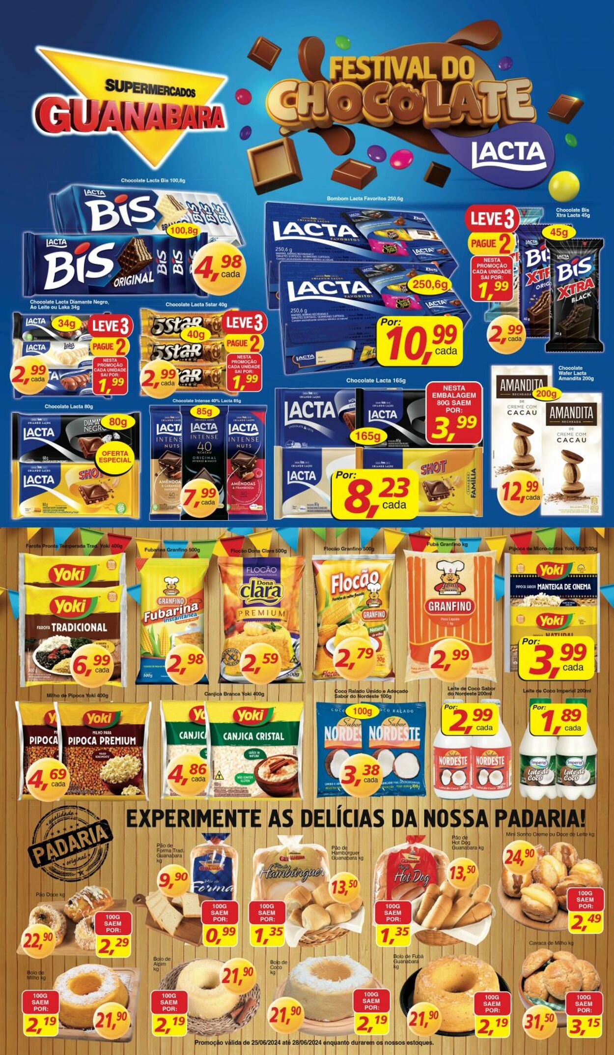 Folheto Supermercados Guanabara 25.06.2024 - 26.06.2024