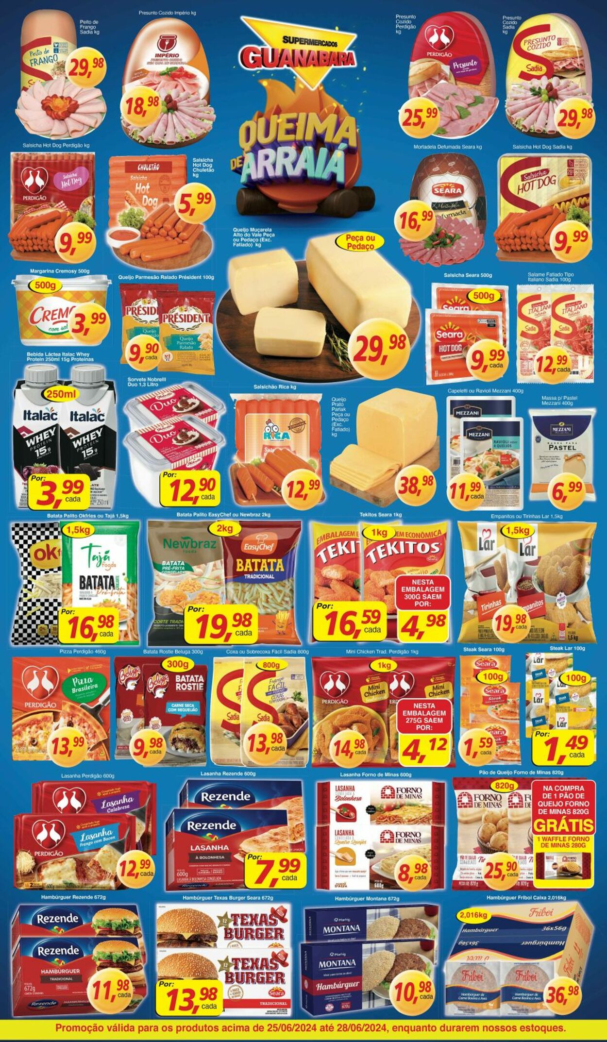 Folheto Supermercados Guanabara 25.06.2024 - 26.06.2024
