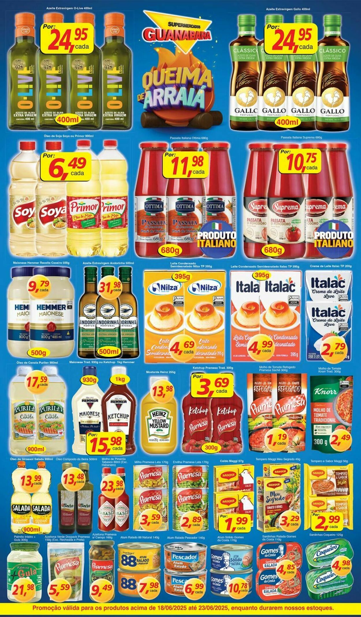 Folheto Supermercados Guanabara 18.06.2025 - 19.06.2025