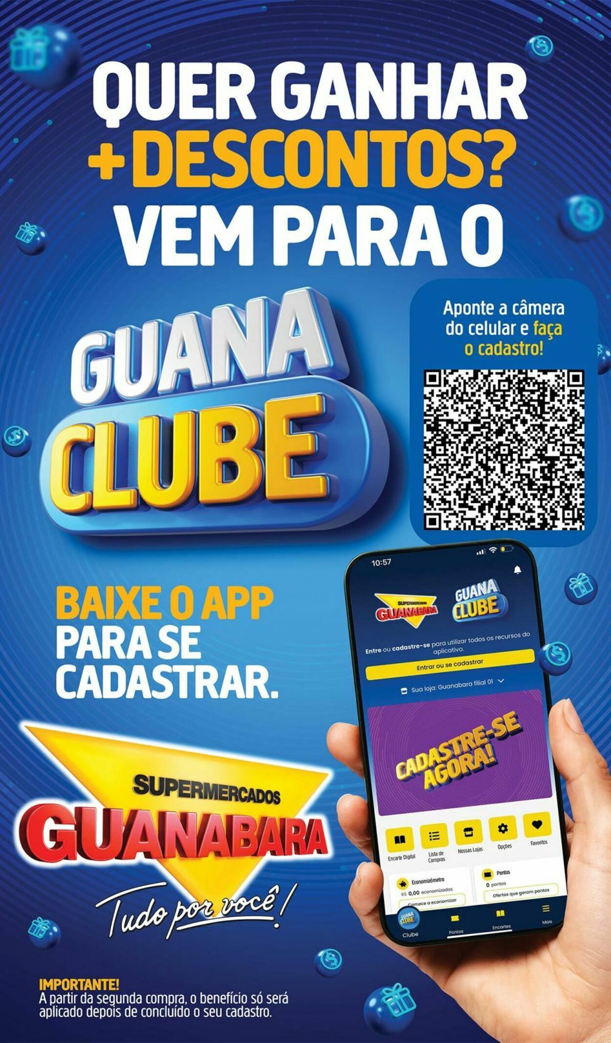 Folheto Supermercados Guanabara 18.06.2025 - 19.06.2025