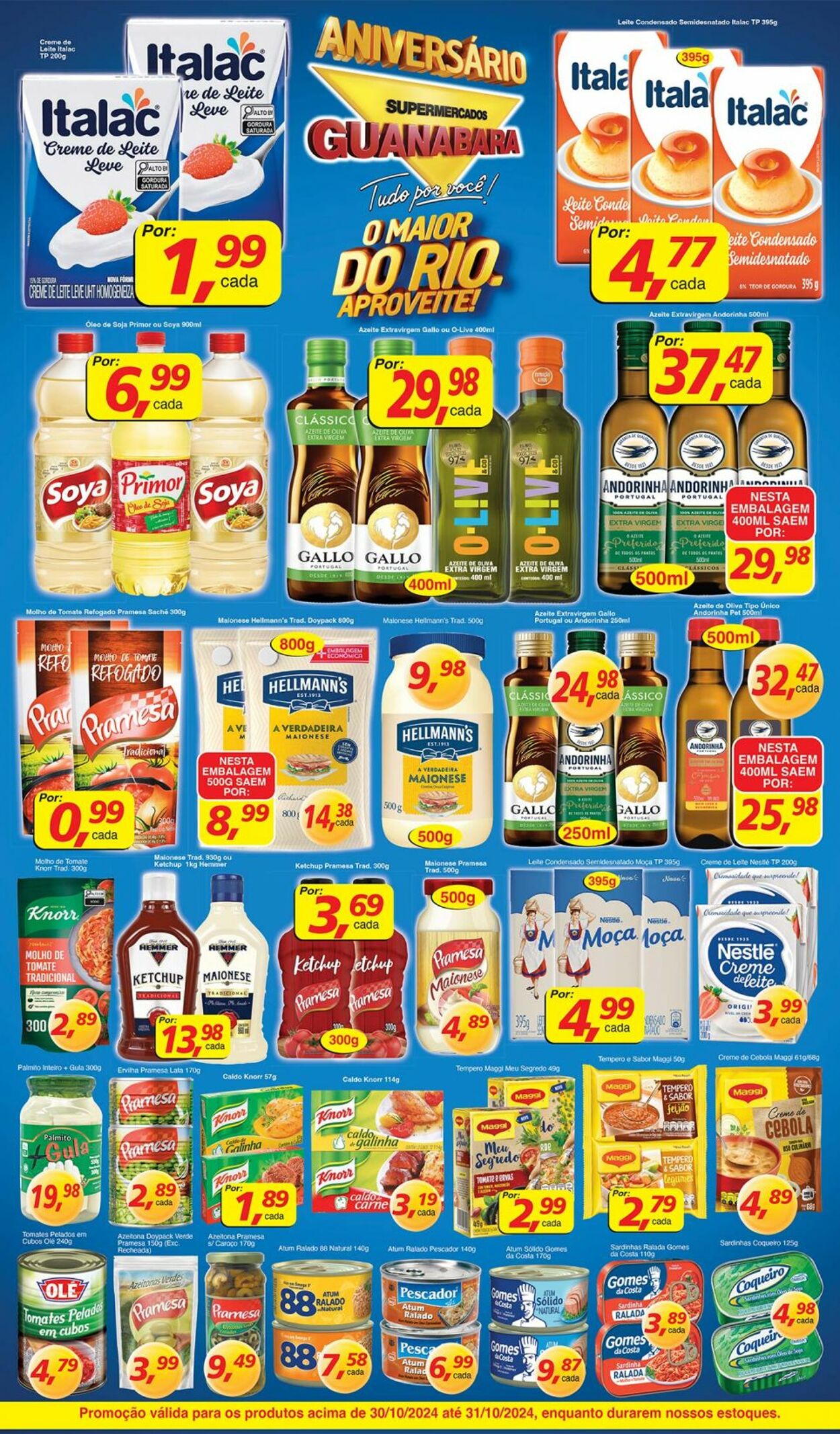 Folheto Supermercados Guanabara 30.10.2024 - 31.10.2024