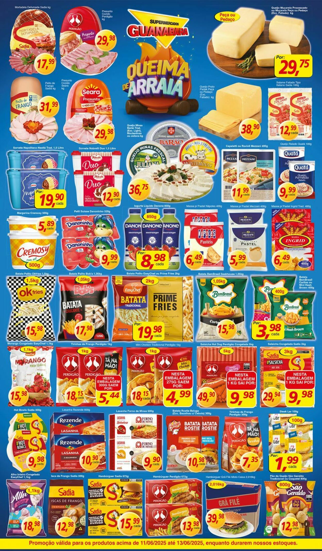 Folheto Supermercados Guanabara 11.06.2025 - 12.06.2025
