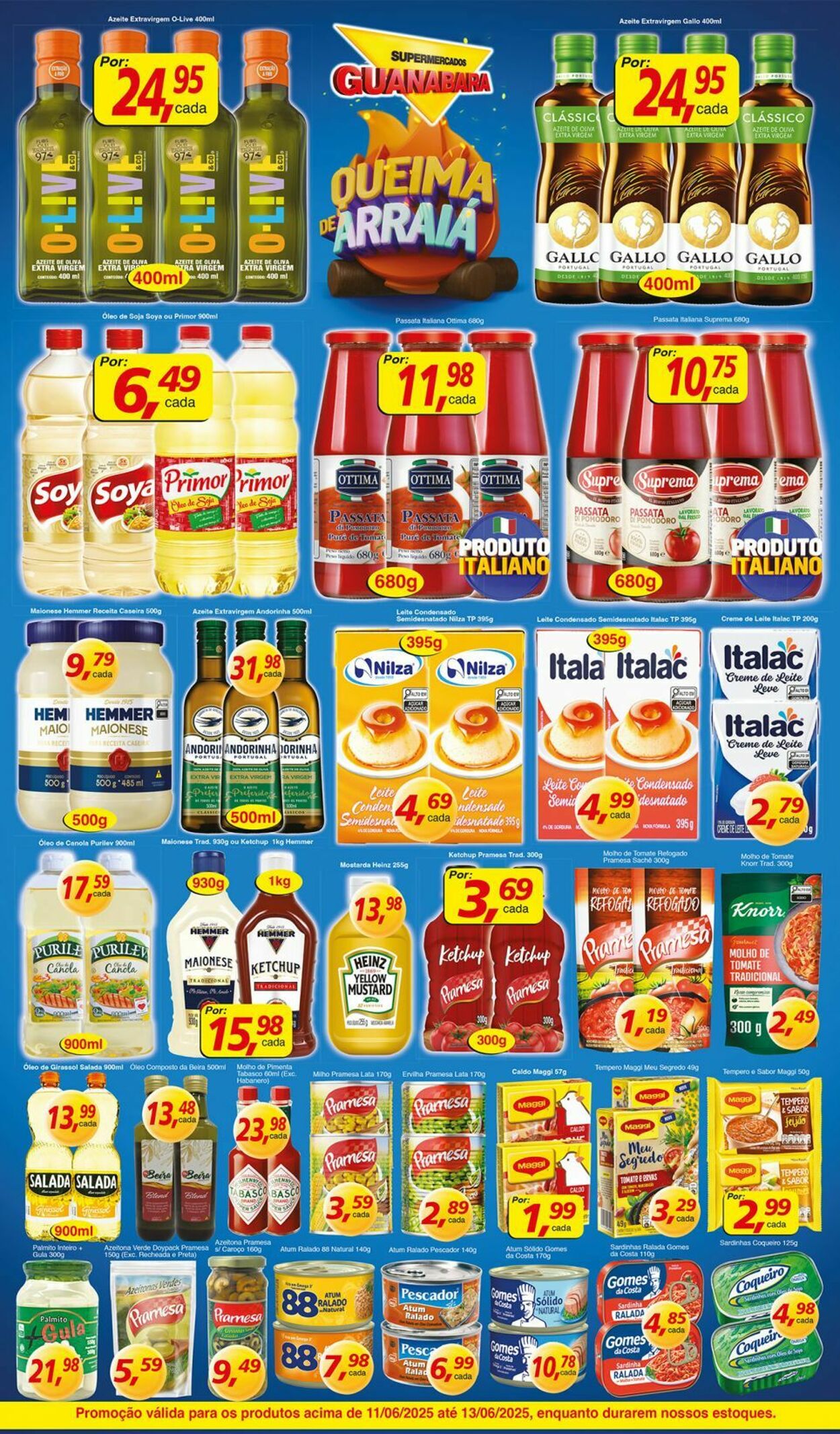 Folheto Supermercados Guanabara 11.06.2025 - 12.06.2025