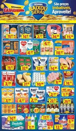 Folheto Supermercados Guanabara 22.07.2025 - 23.07.2025
