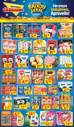 Folheto Supermercados Guanabara 15.03.2023 - 21.03.2023