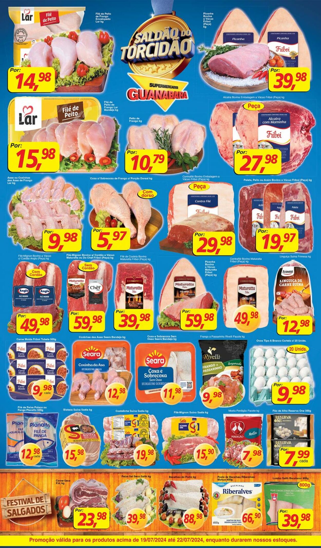 Folheto Supermercados Guanabara 19.07.2024 - 20.07.2024