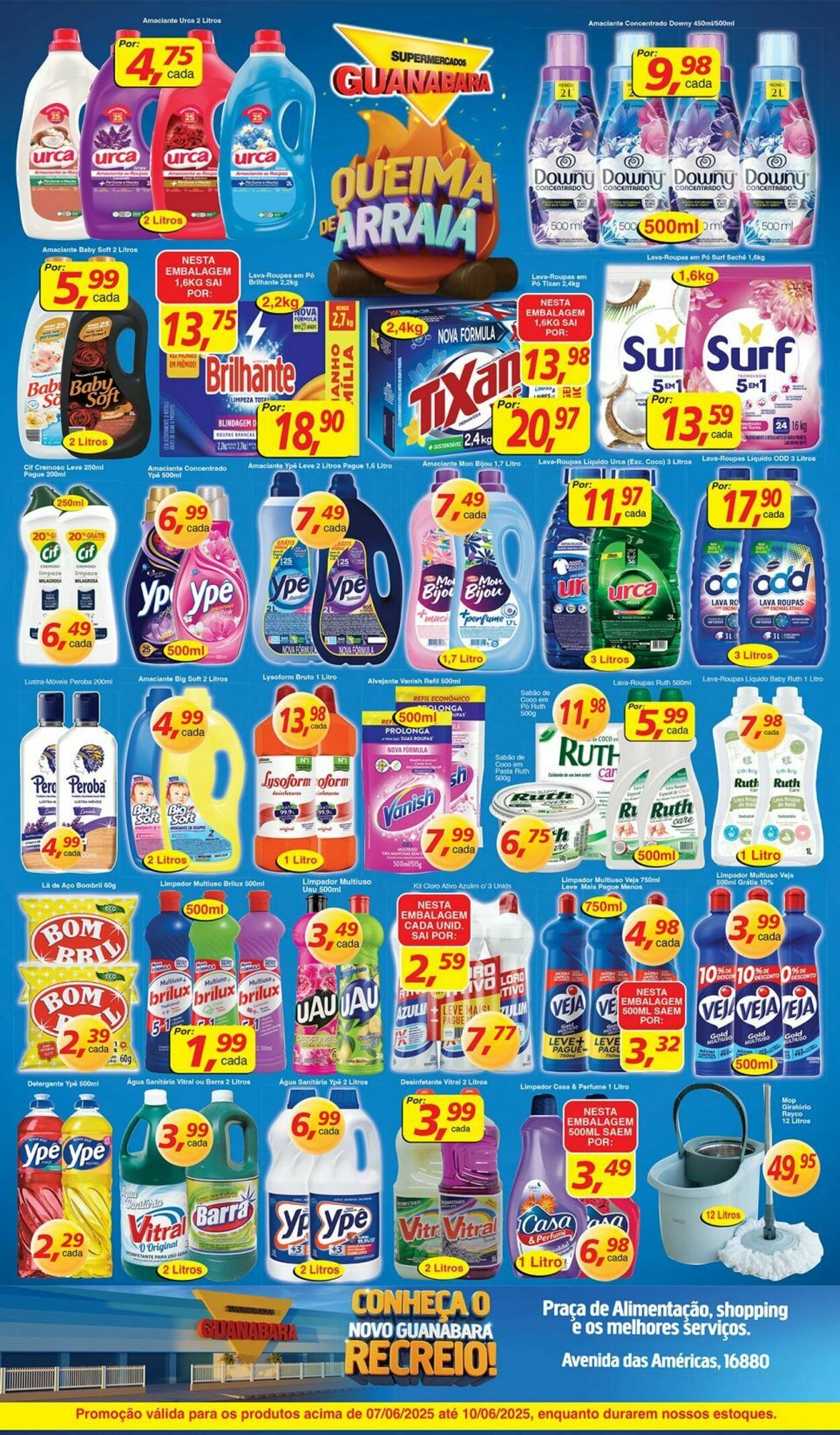 Folheto Supermercados Guanabara 07.06.2025 - 08.06.2025