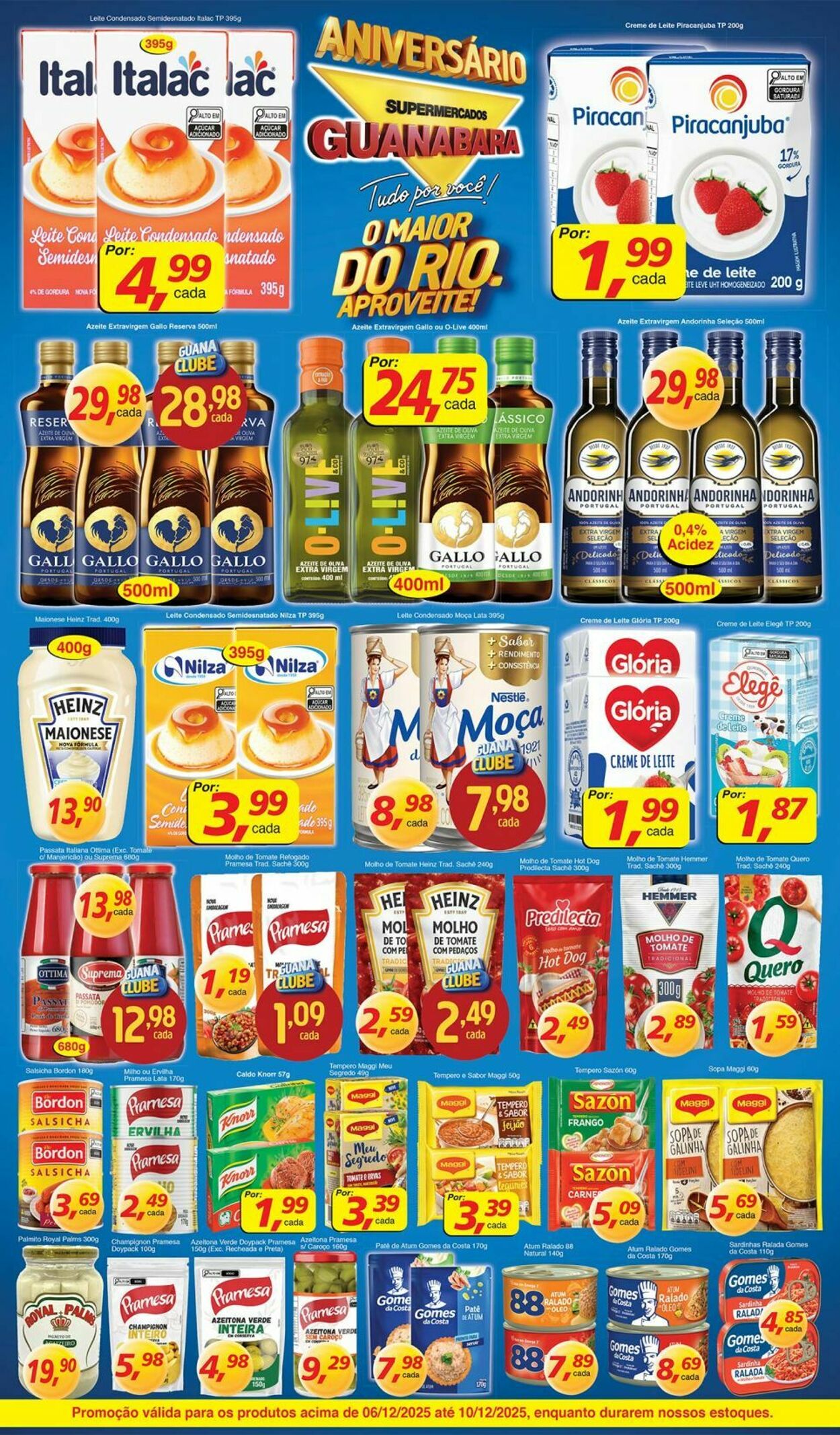 Folheto Supermercados Guanabara 06.12.2025 - 07.12.2025