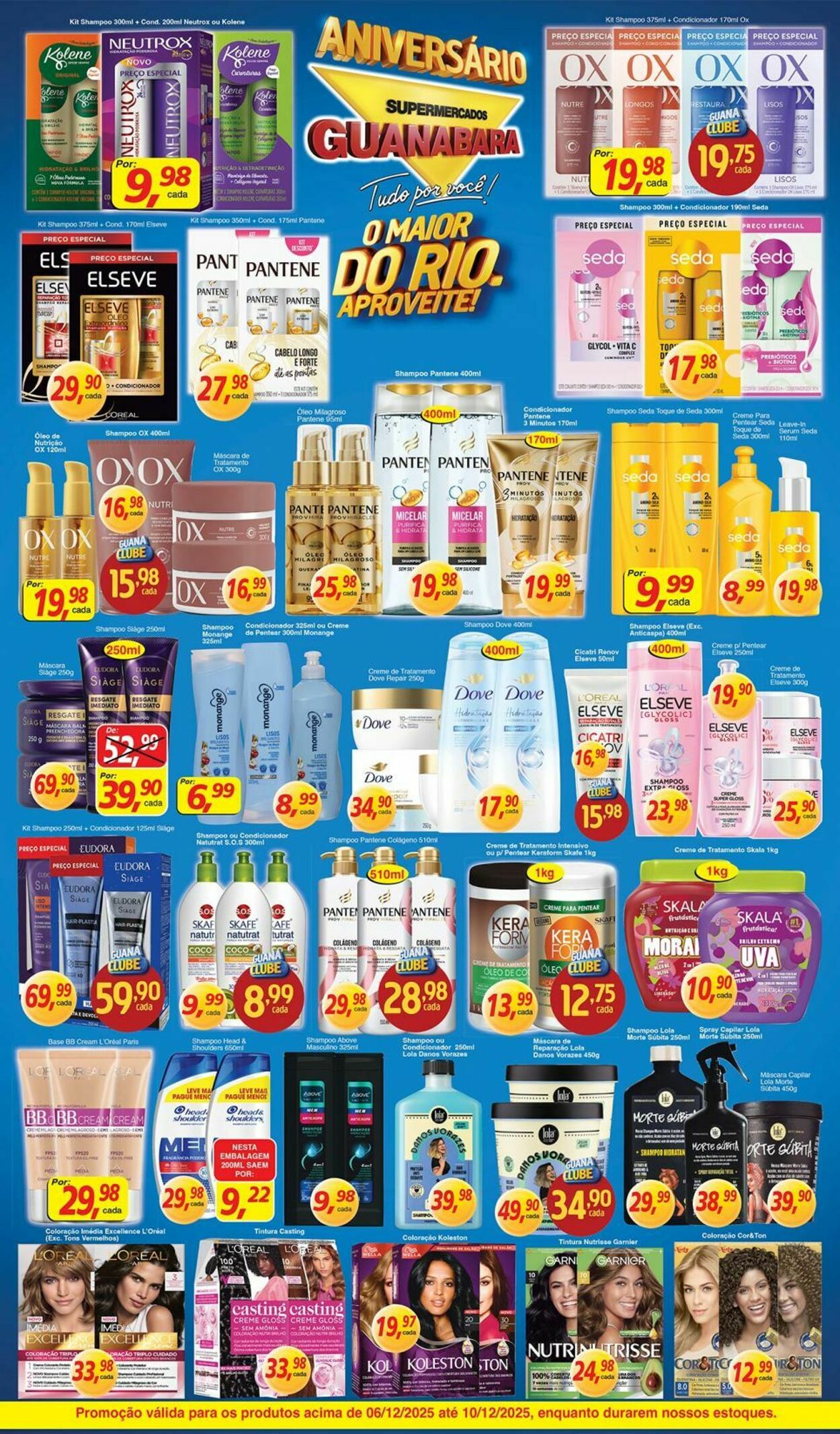 Folheto Supermercados Guanabara 06.12.2025 - 07.12.2025