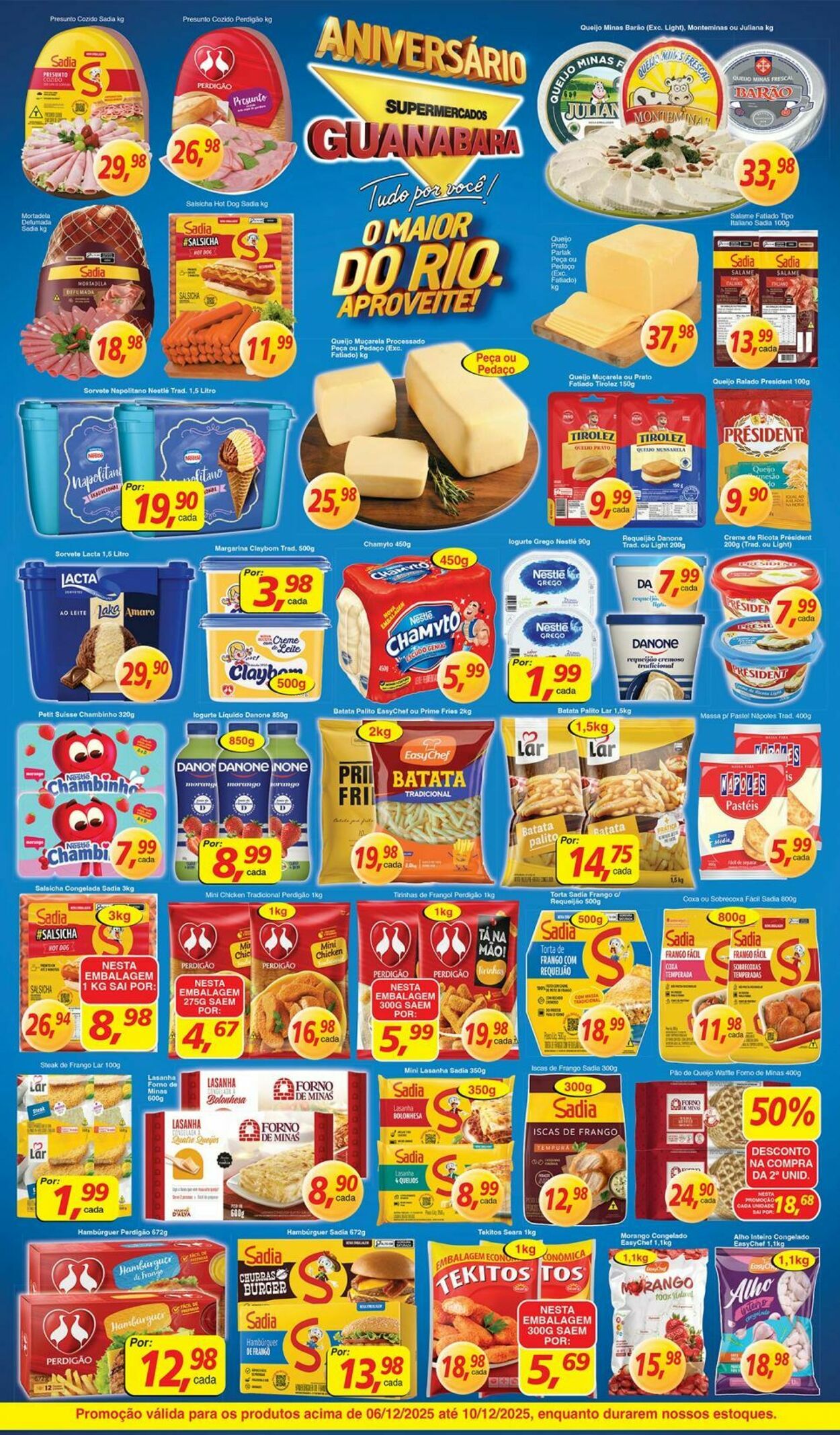Folheto Supermercados Guanabara 06.12.2025 - 07.12.2025