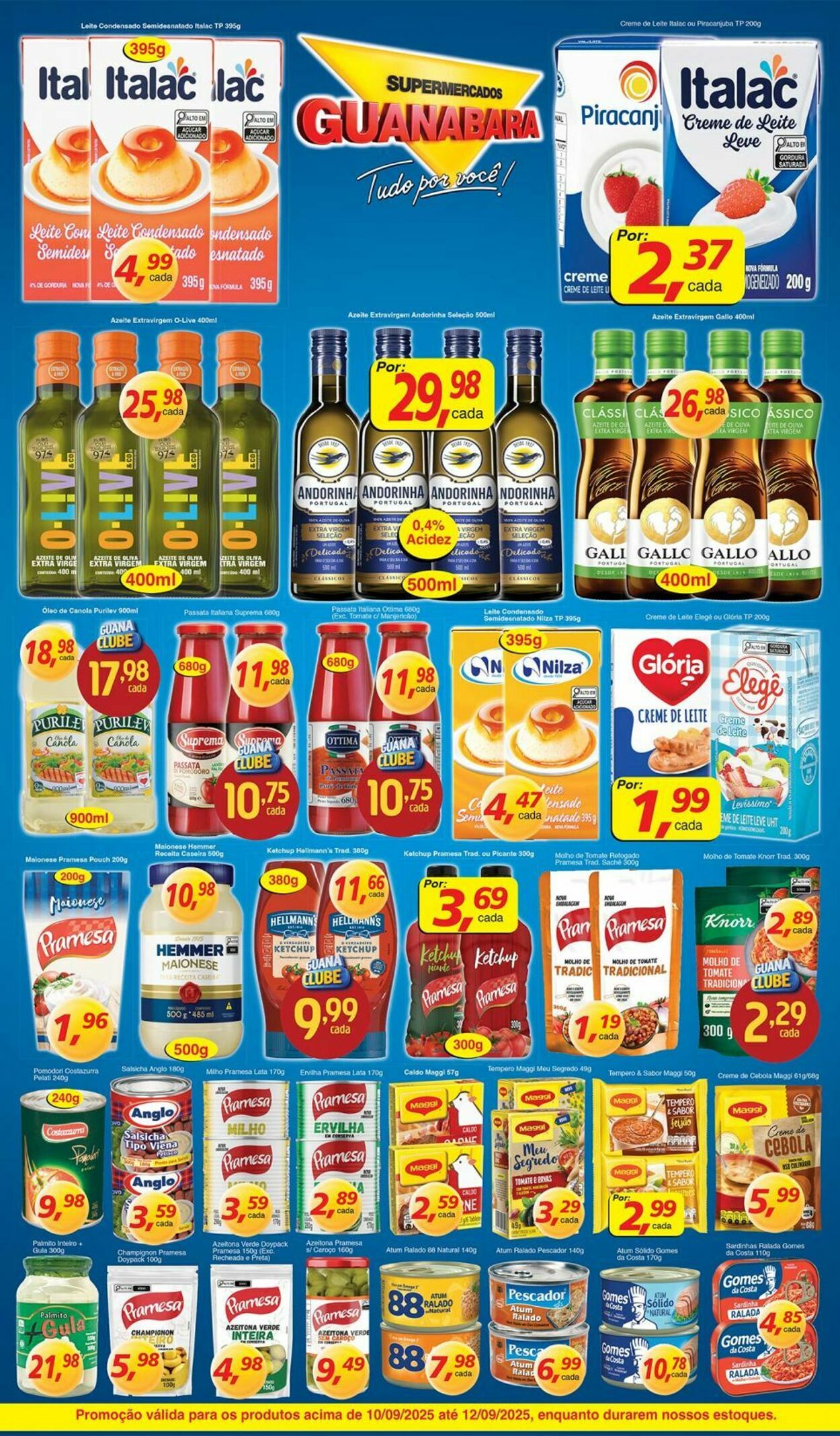 Folheto Supermercados Guanabara 10.09.2025 - 11.09.2025