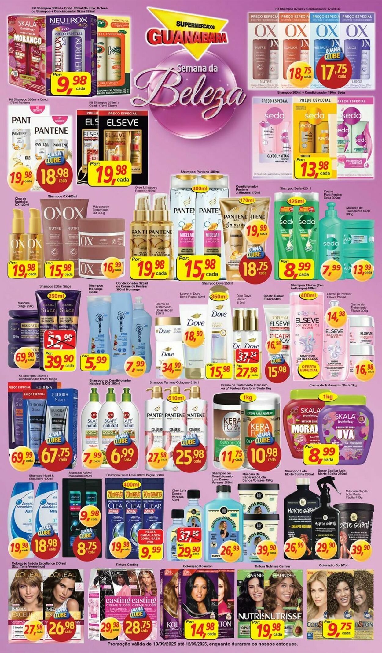 Folheto Supermercados Guanabara 10.09.2025 - 11.09.2025