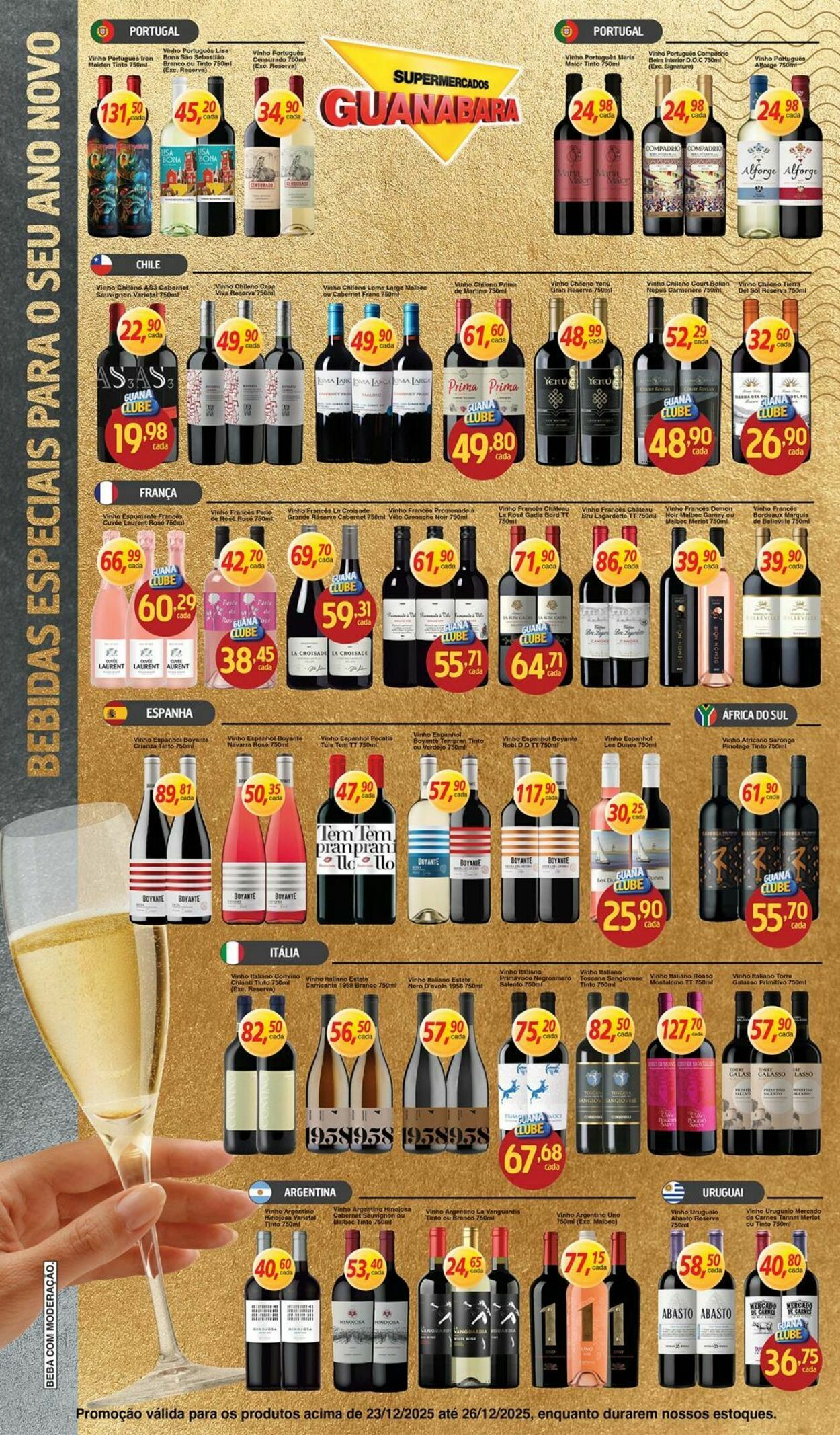 Folheto Supermercados Guanabara 23.12.2025 - 24.12.2025
