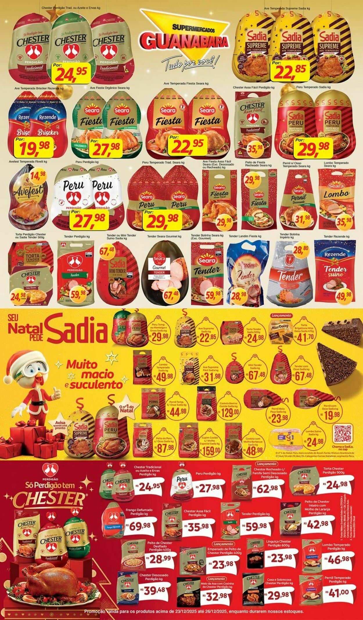 Folheto Supermercados Guanabara 23.12.2025 - 24.12.2025
