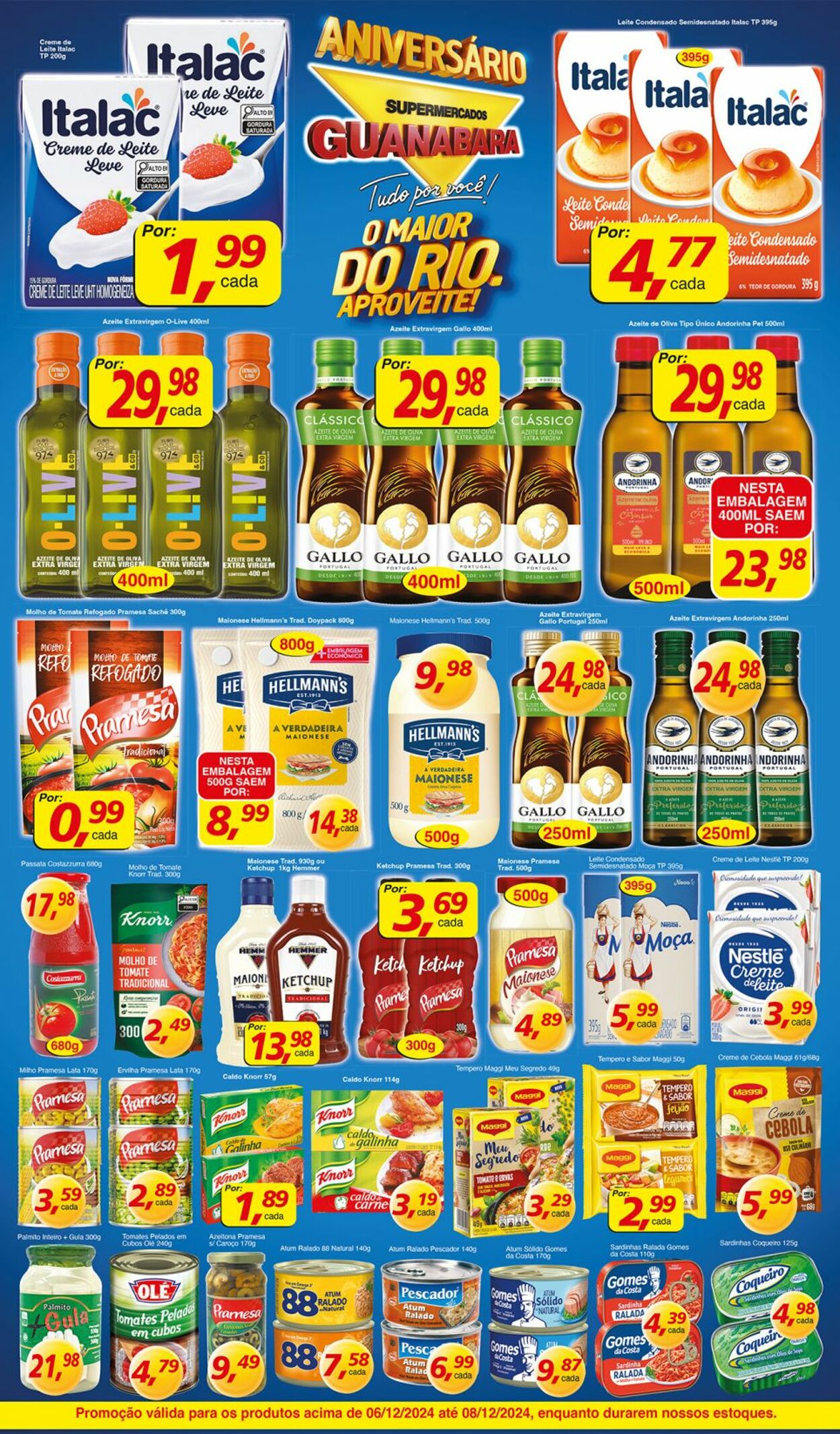 Folheto Supermercados Guanabara 06.12.2024 - 07.12.2024