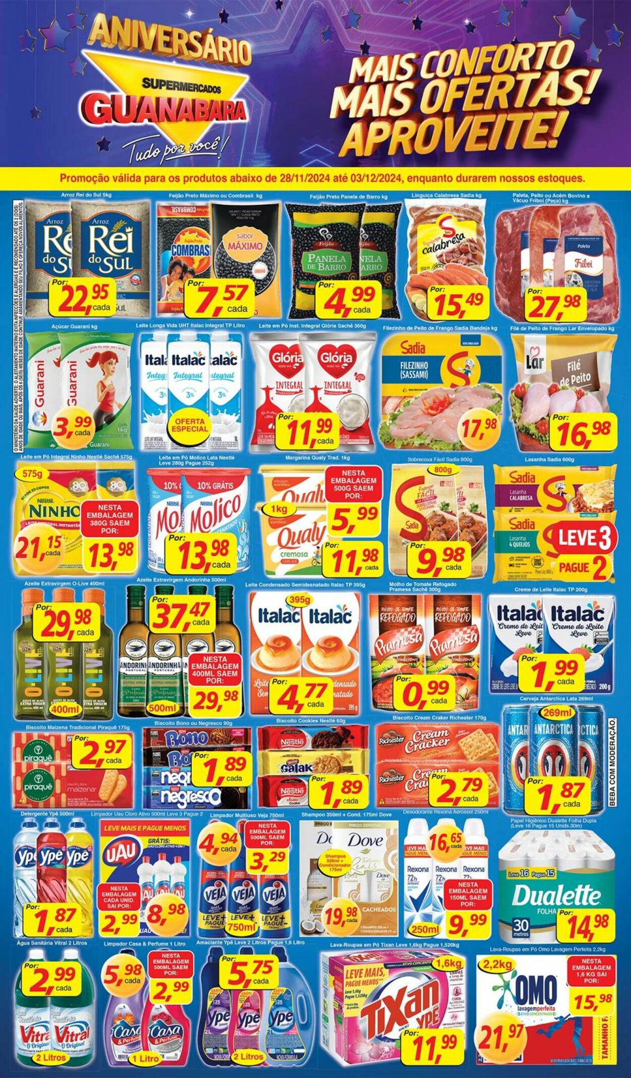 Folheto Supermercados Guanabara 28.11.2024 - 29.11.2024