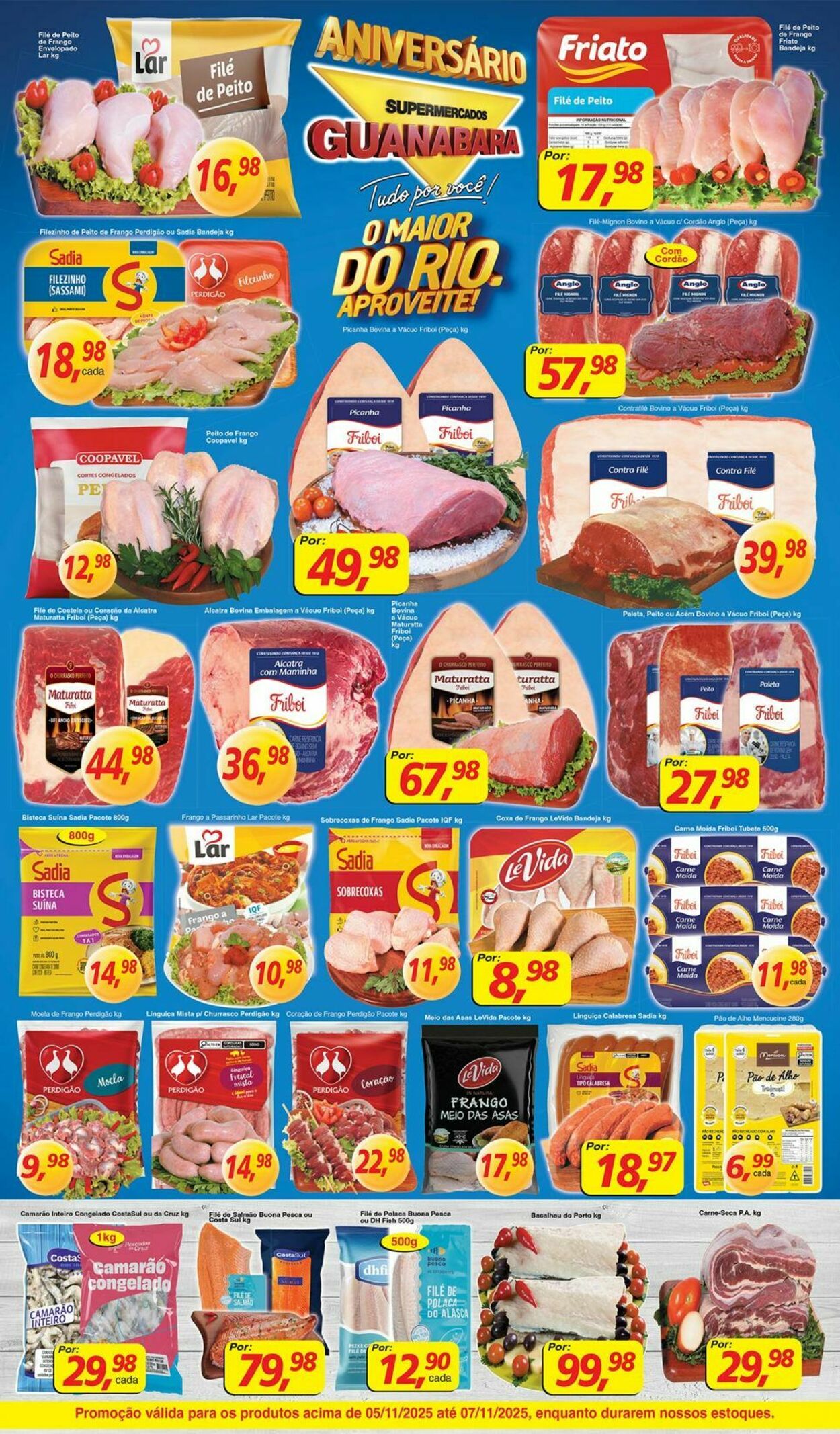 Folheto Supermercados Guanabara 05.11.2025 - 06.11.2025