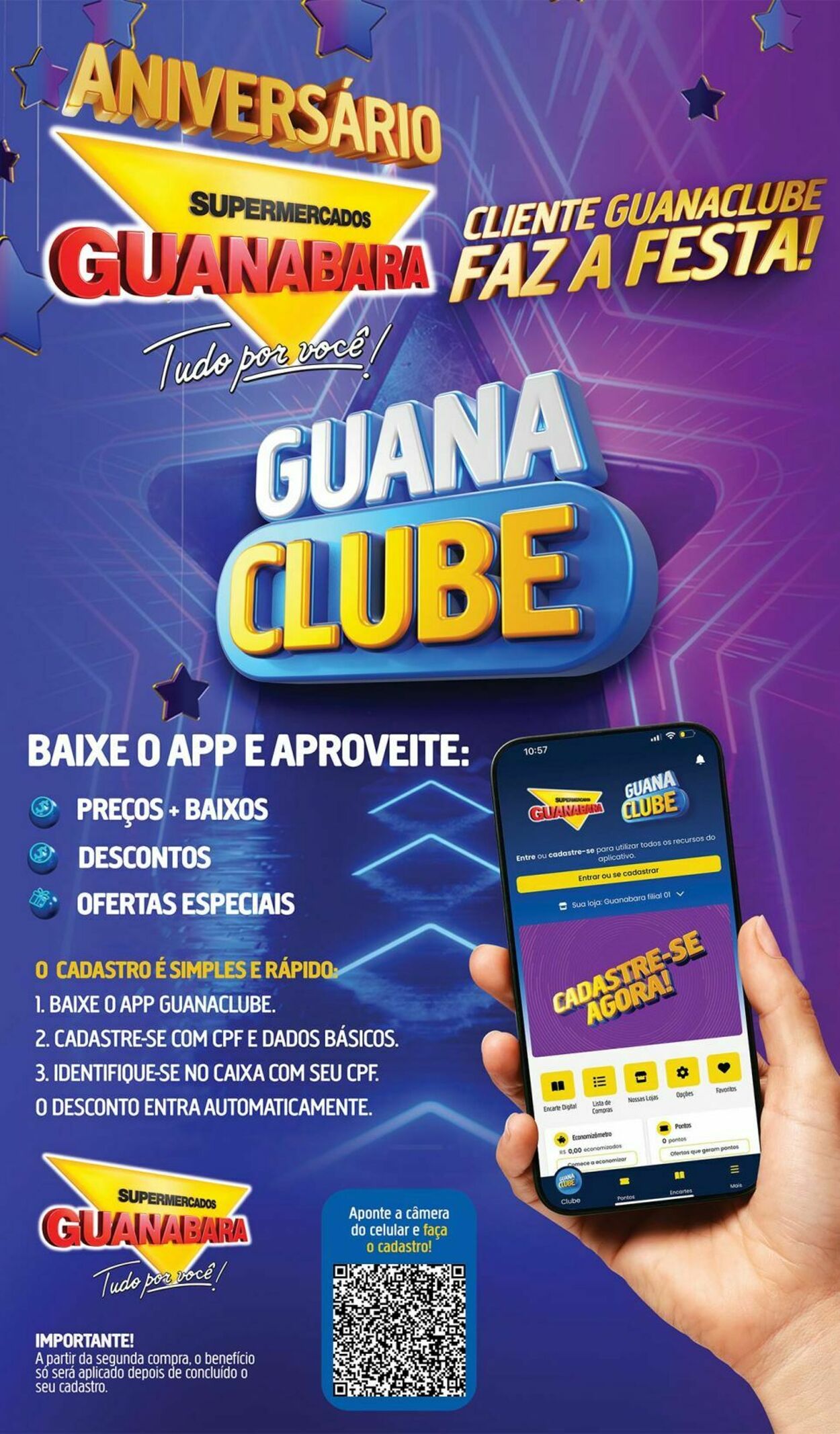 Folheto Supermercados Guanabara 05.11.2025 - 06.11.2025