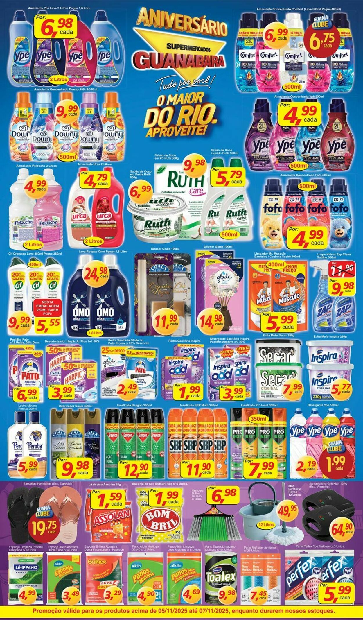 Folheto Supermercados Guanabara 05.11.2025 - 06.11.2025