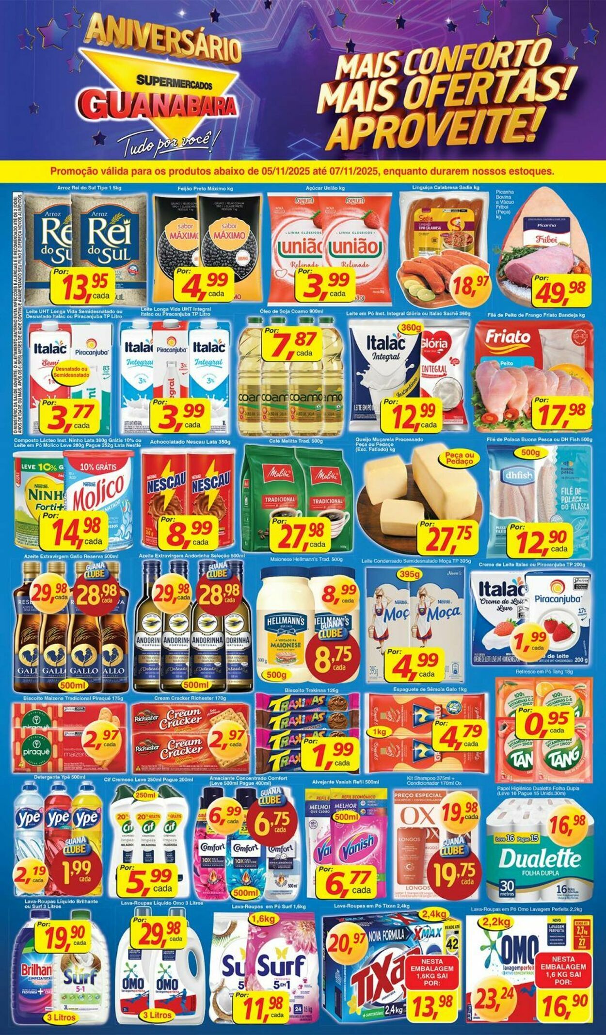 Folheto Supermercados Guanabara 05.11.2025 - 06.11.2025