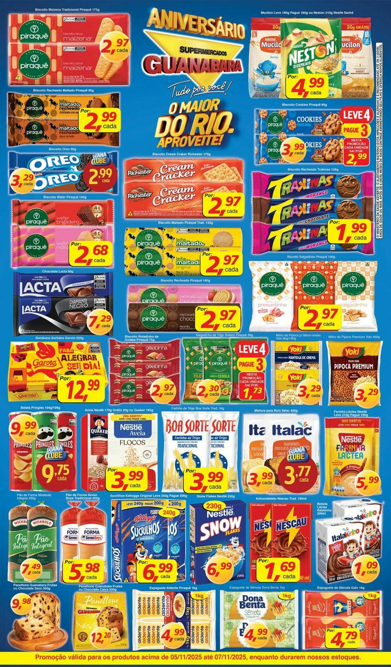 Folheto Supermercados Guanabara 05.11.2025 - 06.11.2025