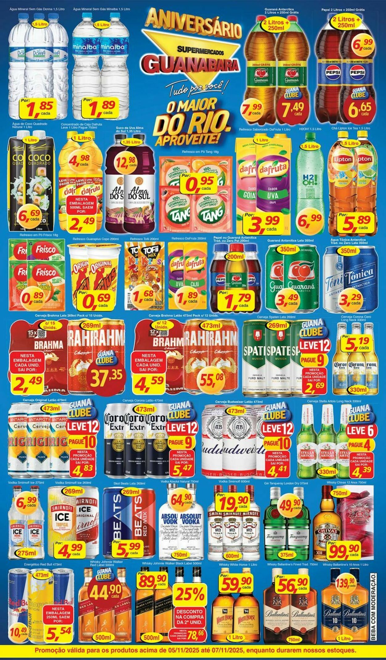 Folheto Supermercados Guanabara 05.11.2025 - 06.11.2025