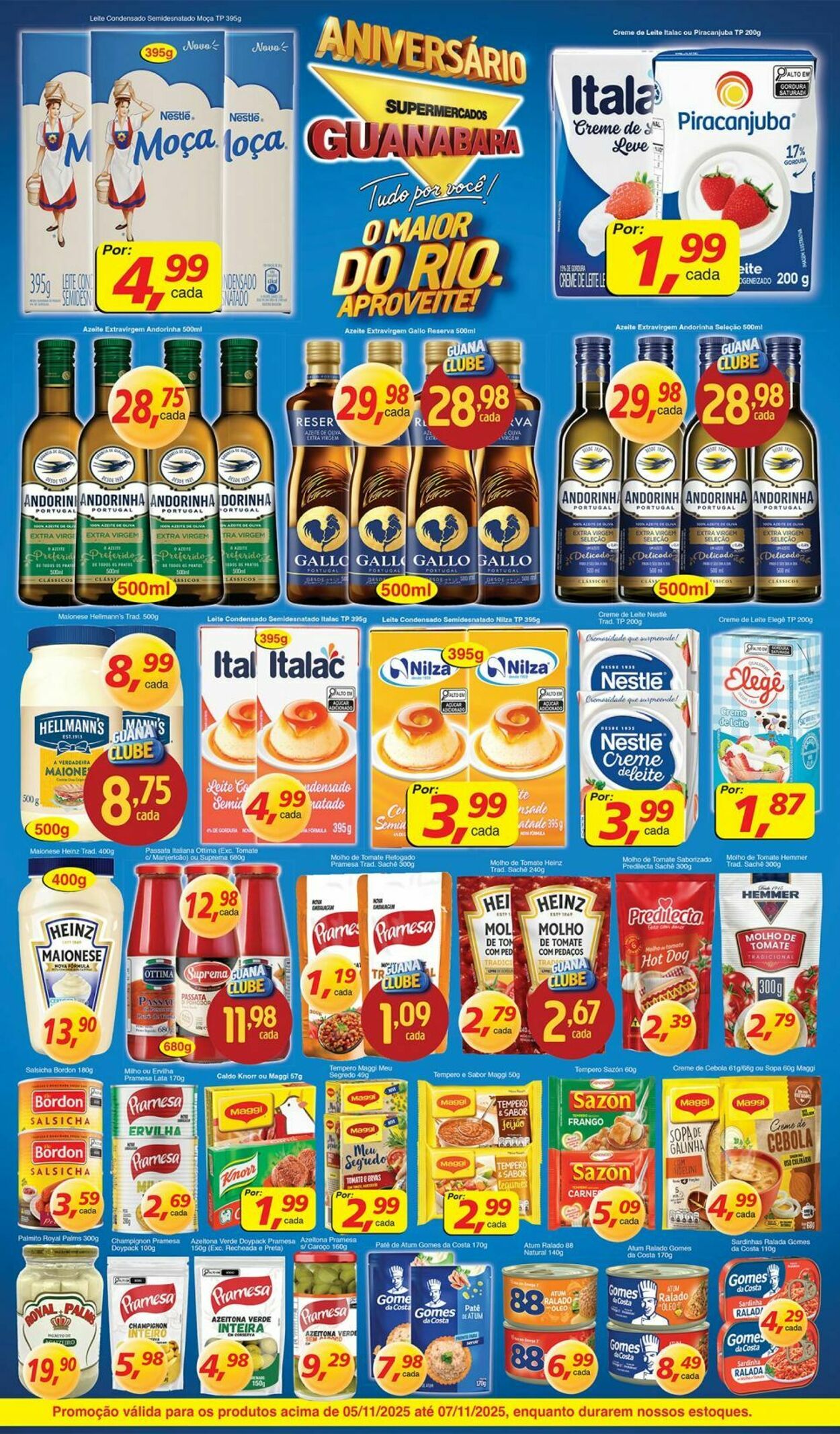 Folheto Supermercados Guanabara 05.11.2025 - 06.11.2025