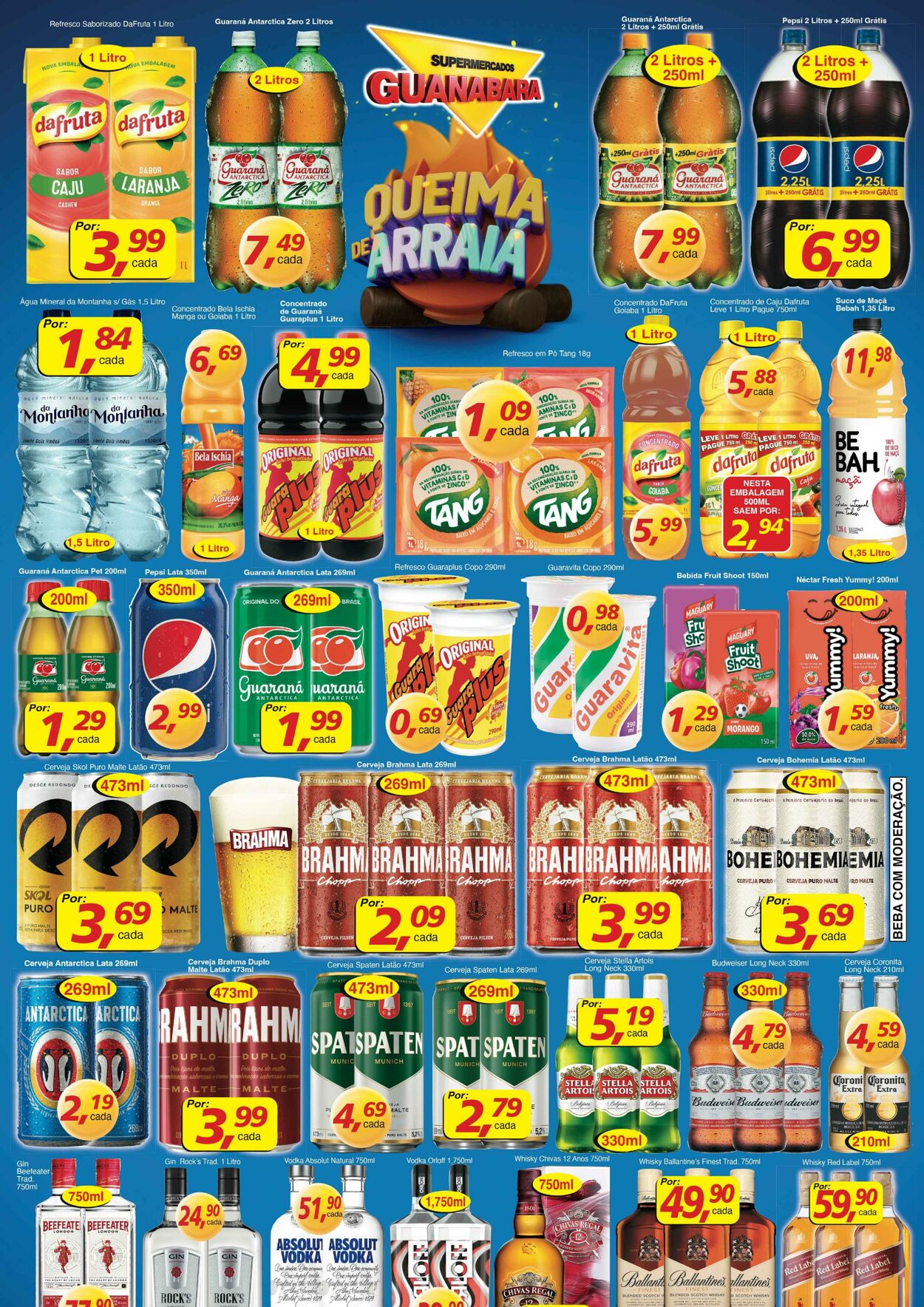 Folheto Supermercados Guanabara 03.06.2024 - 05.06.2024