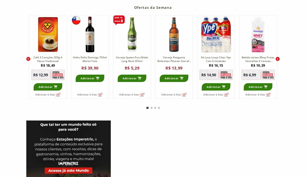 Folheto Supermercados Imperatriz 02.10.2023 - 08.10.2023