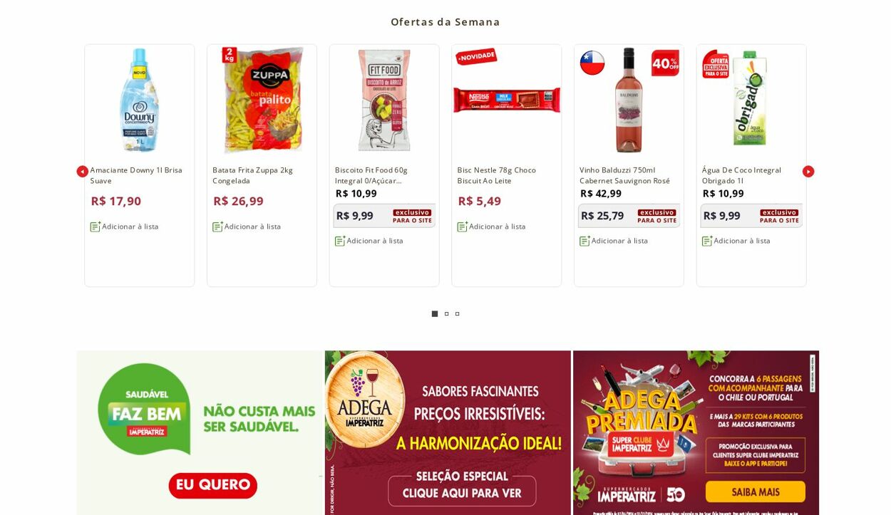 Folheto Supermercados Imperatriz 30.09.2024 - 06.10.2024