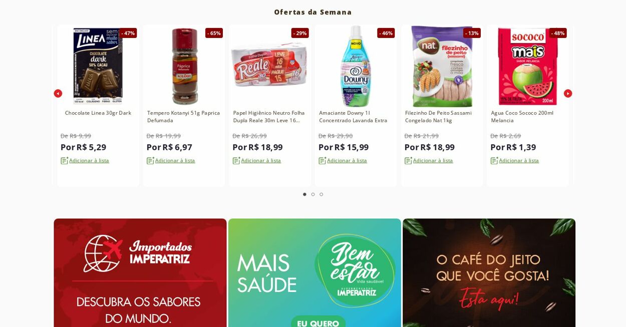 Folheto Supermercados Imperatriz 22.09.2025 - 28.09.2025