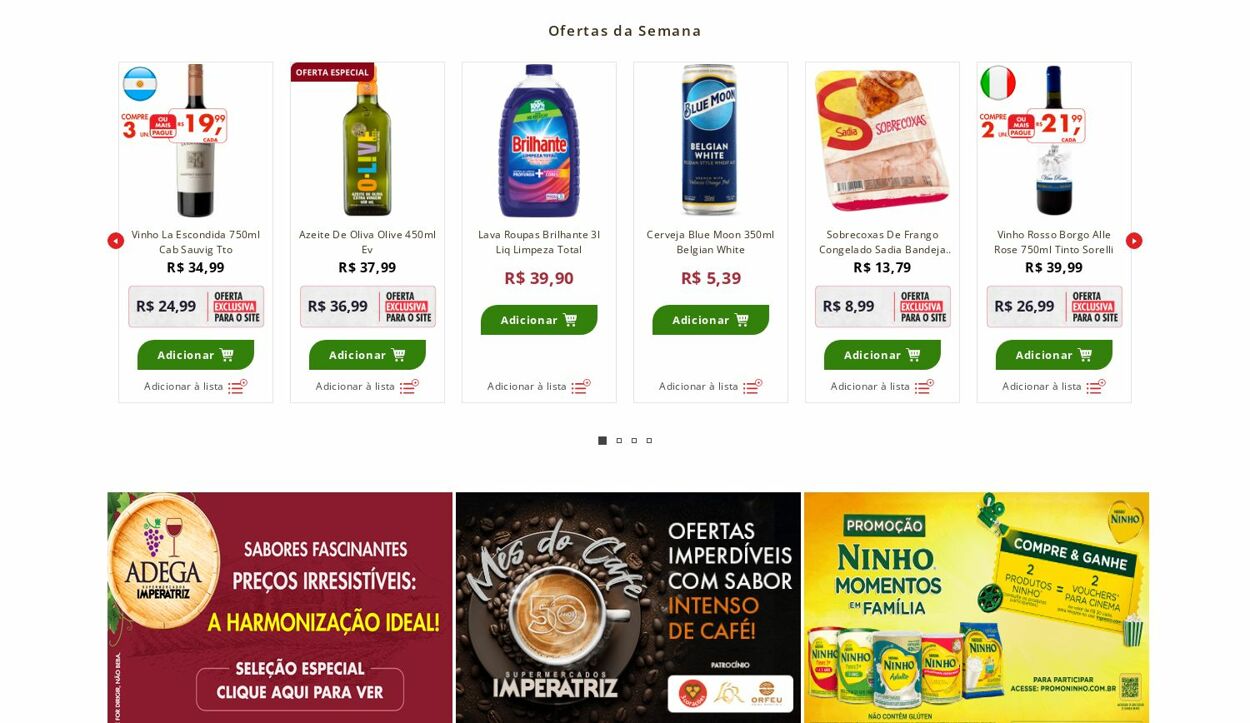 Folheto Supermercados Imperatriz 29.04.2024 - 05.05.2024