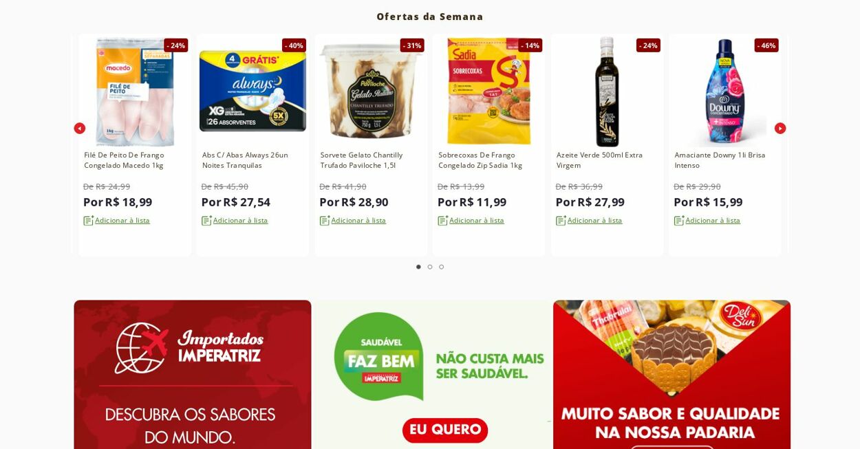 Folheto Supermercados Imperatriz 25.08.2025 - 31.08.2025