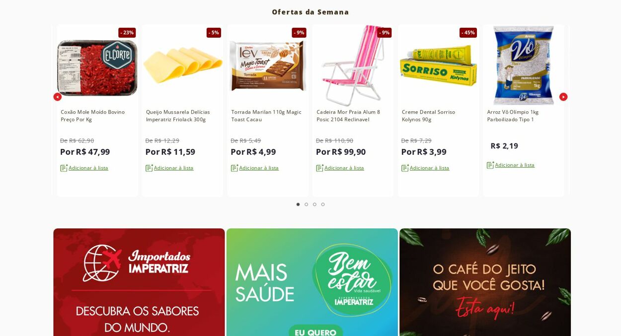 Folheto Supermercados Imperatriz 19.01.2026 - 25.01.2026