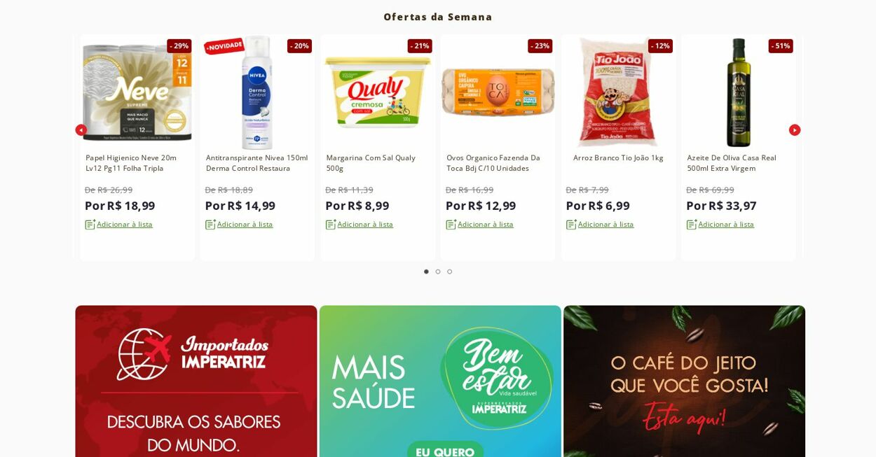 Folheto Supermercados Imperatriz 10.11.2025 - 16.11.2025