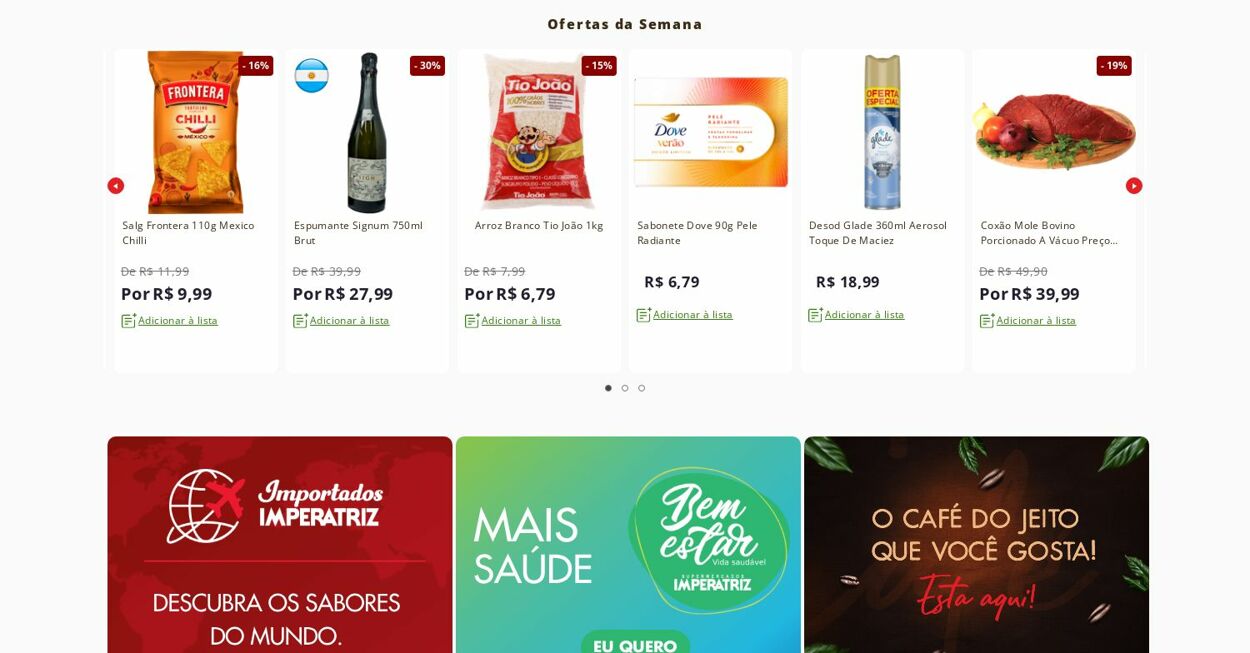 Folheto Supermercados Imperatriz 20.10.2025 - 26.10.2025