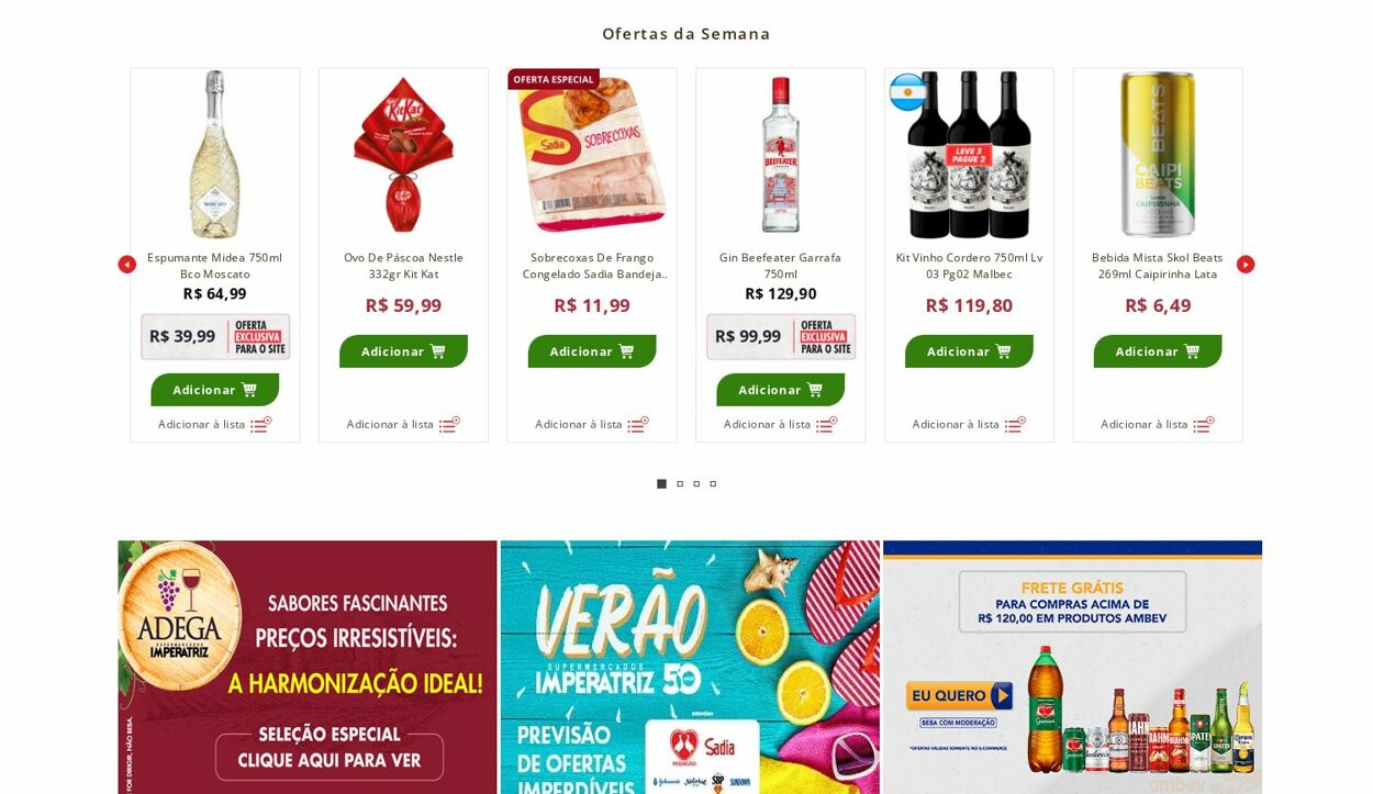 Folheto Supermercados Imperatriz 19.02.2024 - 25.02.2024