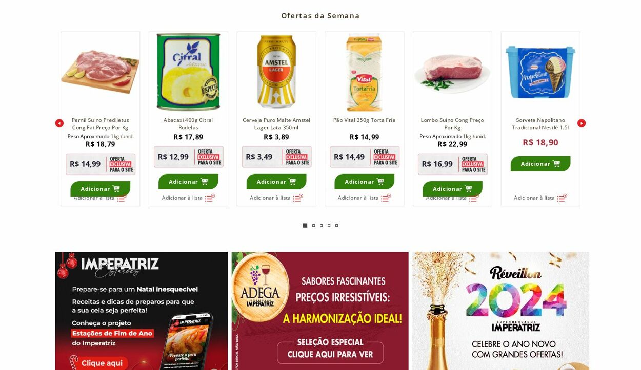 Folheto Supermercados Imperatriz 01.01.2024 - 07.01.2024