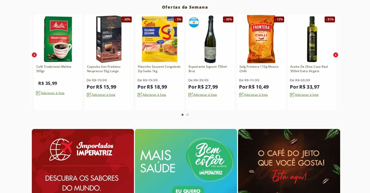 Folheto Supermercados Imperatriz 03.11.2025 - 09.11.2025