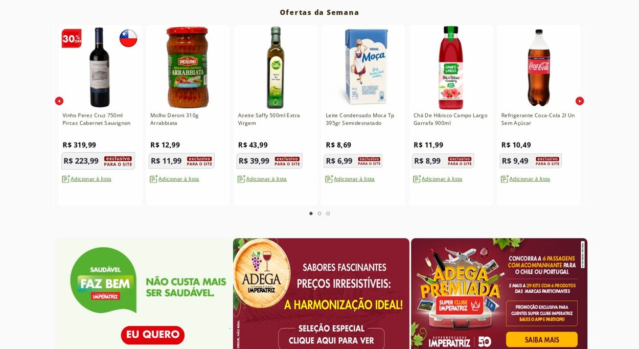 Folheto Supermercados Imperatriz 04.11.2024 - 10.11.2024