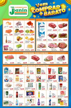 Folheto Supermercados Joanin 21.08.2025 - 31.08.2025