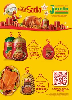 Folheto Supermercados Joanin 16.12.2025 - 24.12.2025