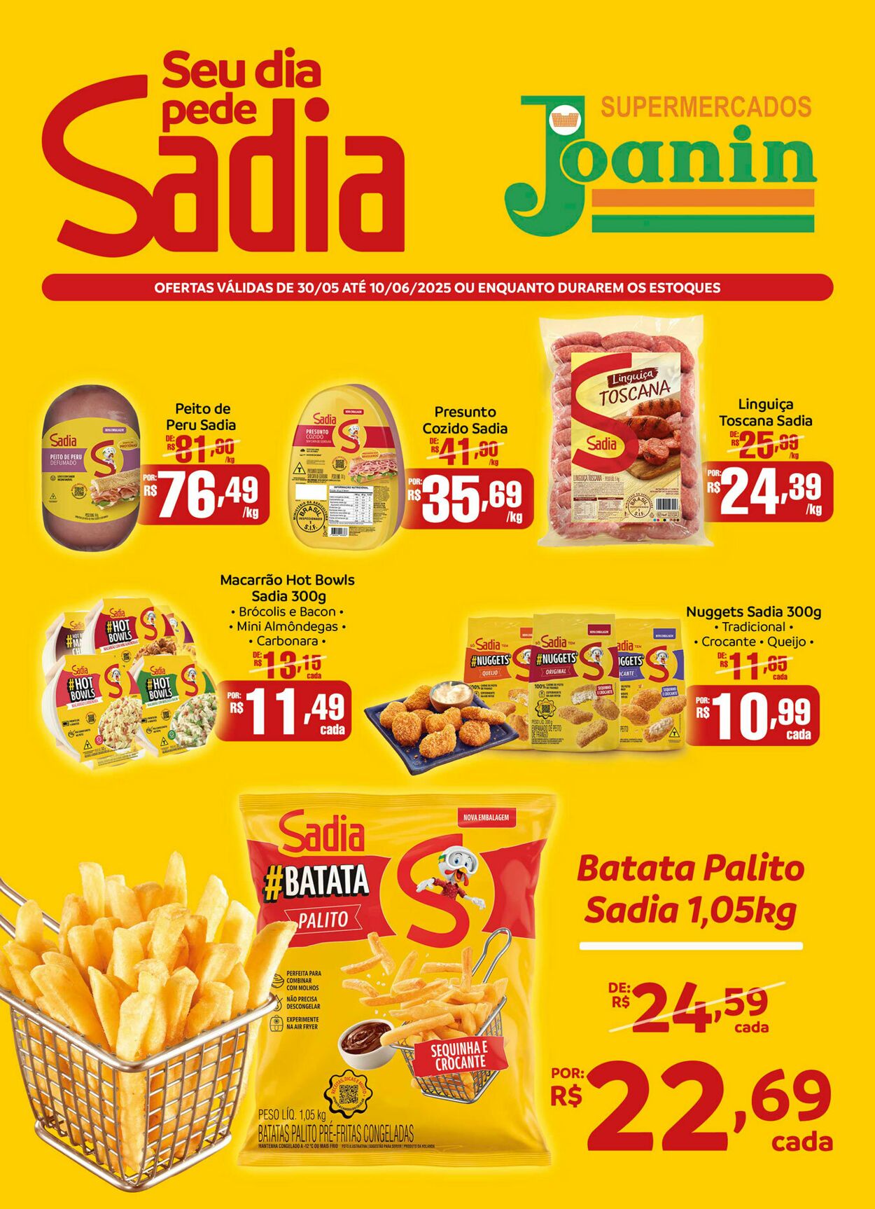Folheto Supermercados Joanin 30.05.2025 - 10.06.2025