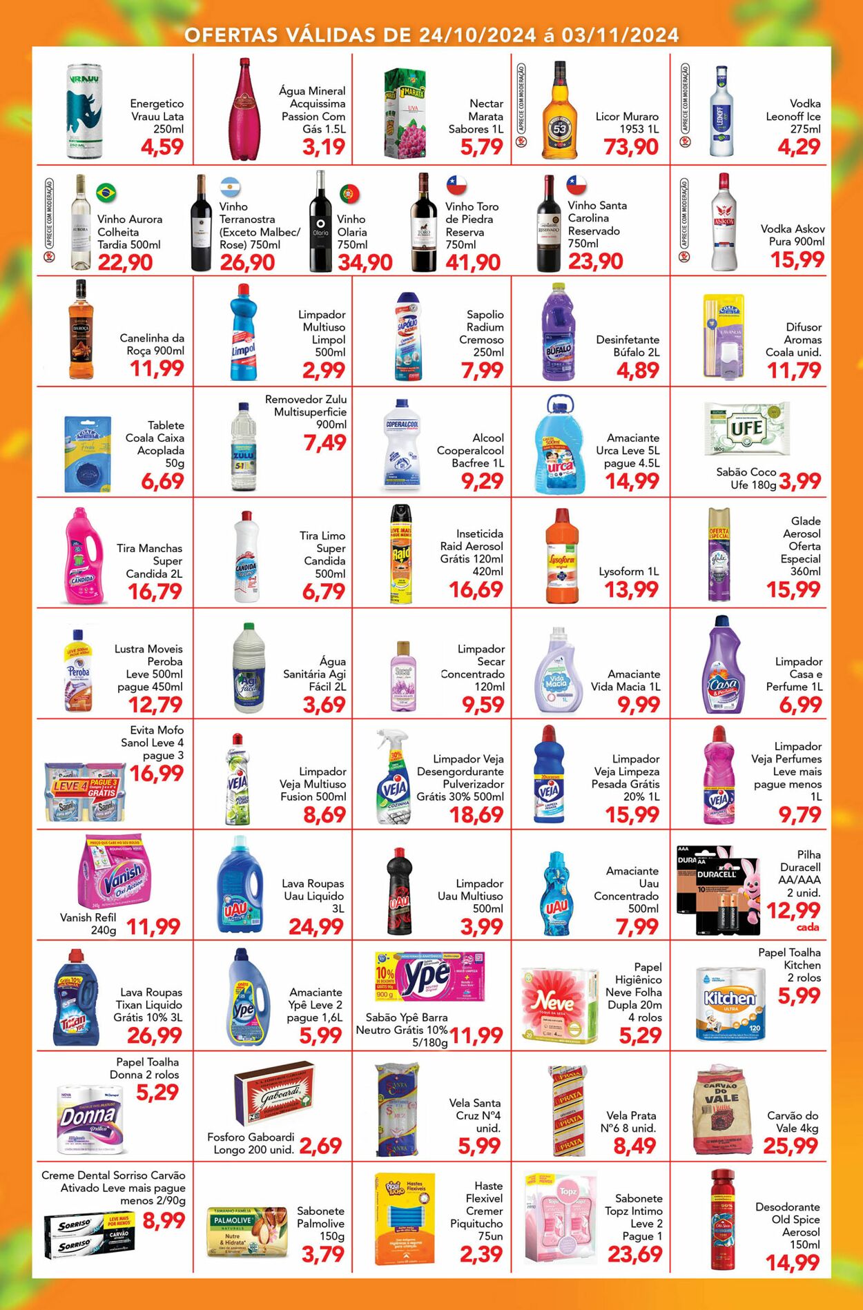 Folheto Supermercados Joanin 25.10.2024 - 10.11.2024