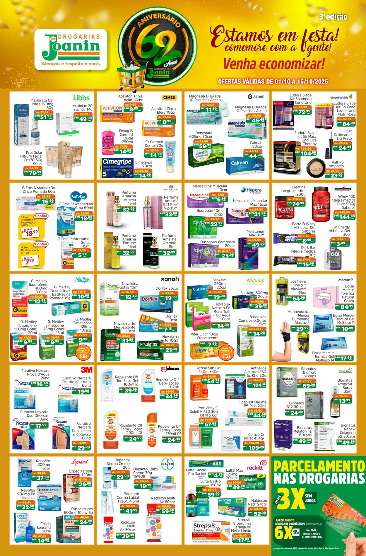 Folheto Supermercados Joanin 01.10.2025 - 15.10.2025