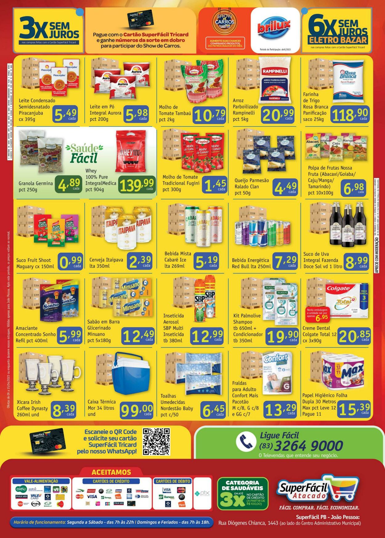 Folheto Supermercados Nordestão 09.04.2023 - 15.04.2023