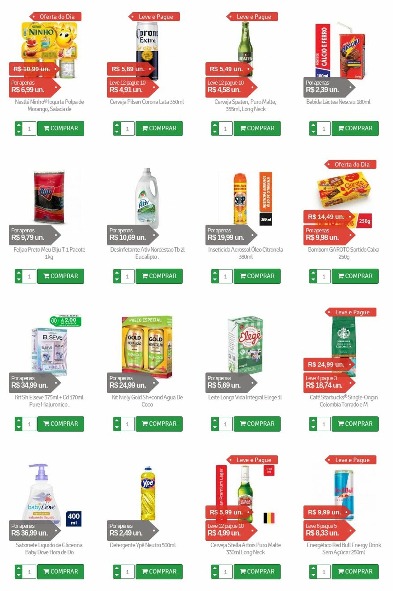 Folheto Supermercados Nordestão 30.09.2024 - 09.10.2024