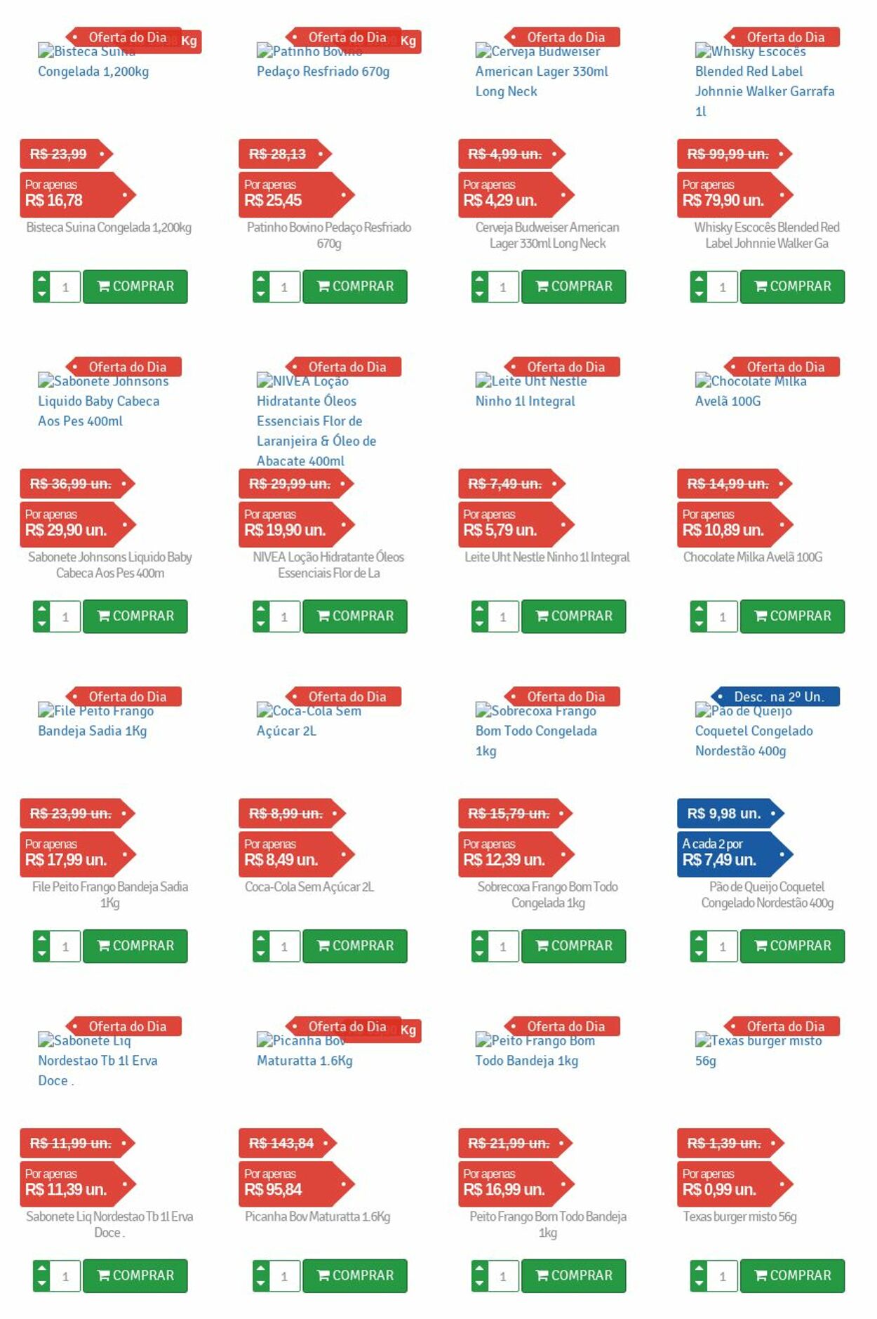 Folheto Supermercados Nordestão 09.09.2024 - 18.09.2024