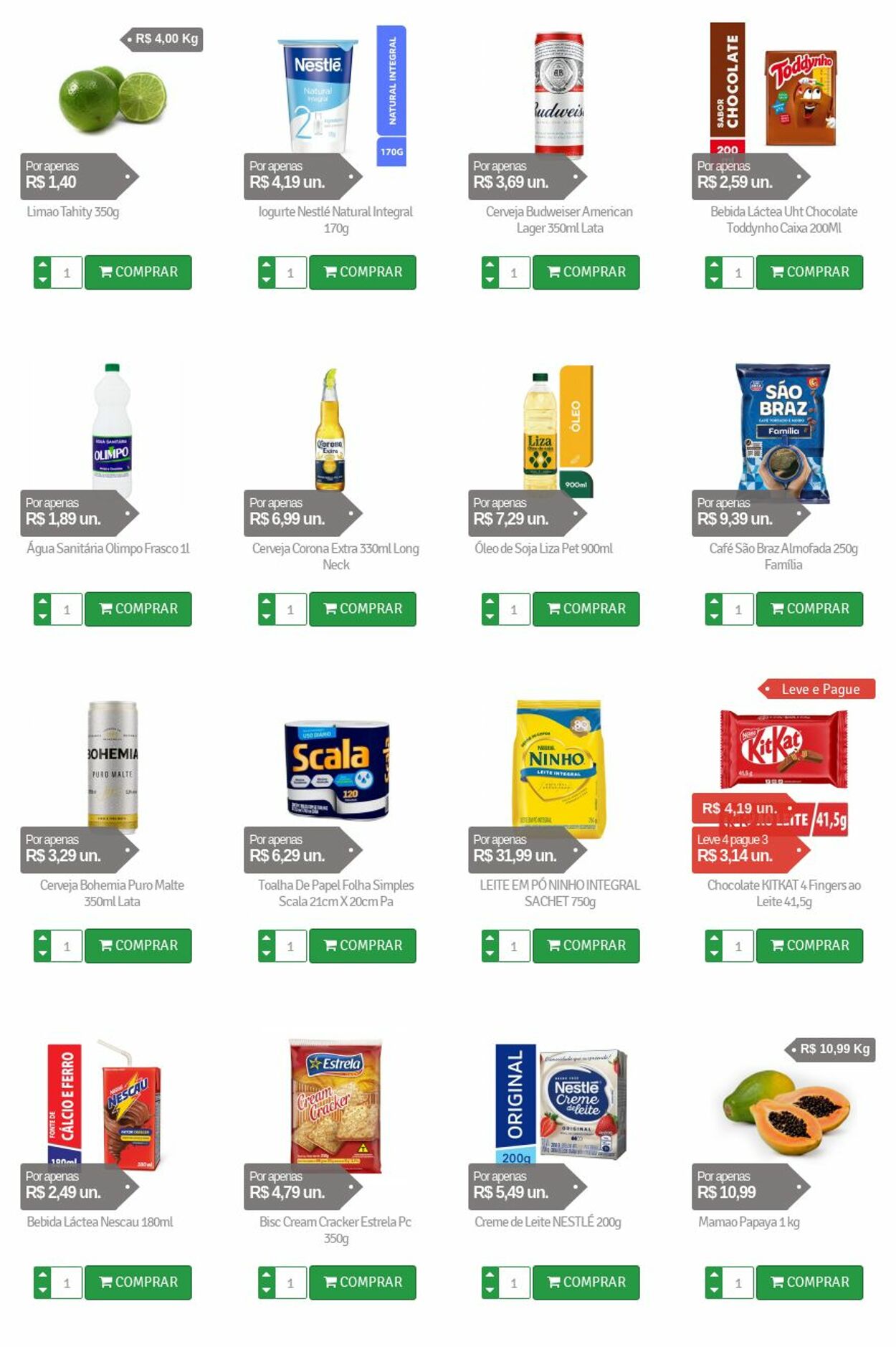 Folheto Supermercados Nordestão 15.07.2024 - 24.07.2024